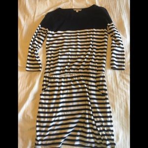Banana republic blue white stripe sz sm pockets